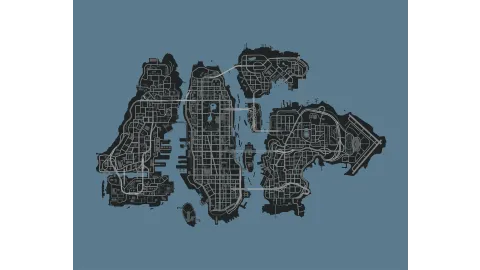 GTA 4 Liberty City Map Ultra HD