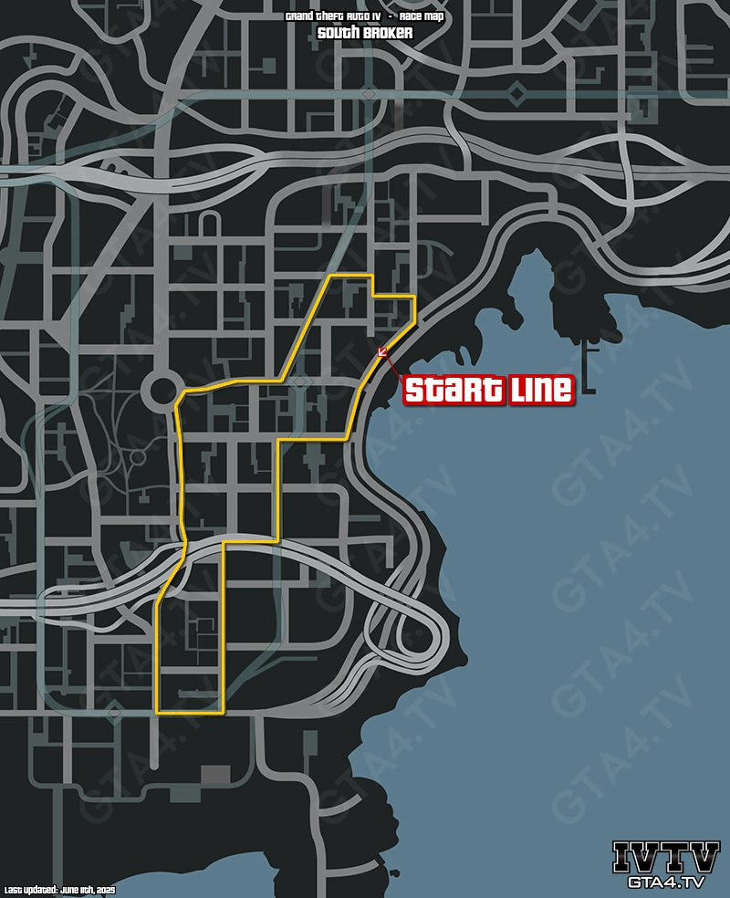 GTA IV South Broker Map