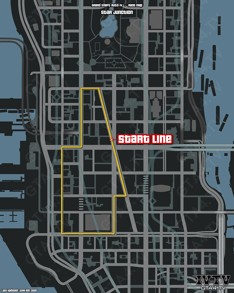 GTA IV Star Junction Map