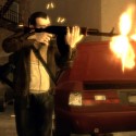 Niko fires an AK-47 from the cover of some parked cars. | Views: 2938