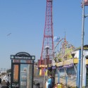 The historic Coney Island Parachute Drop | Views: 2267